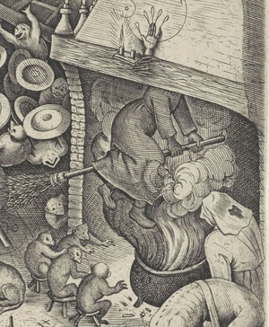 De heksen van Bruegel. Foto catharijnenconvent